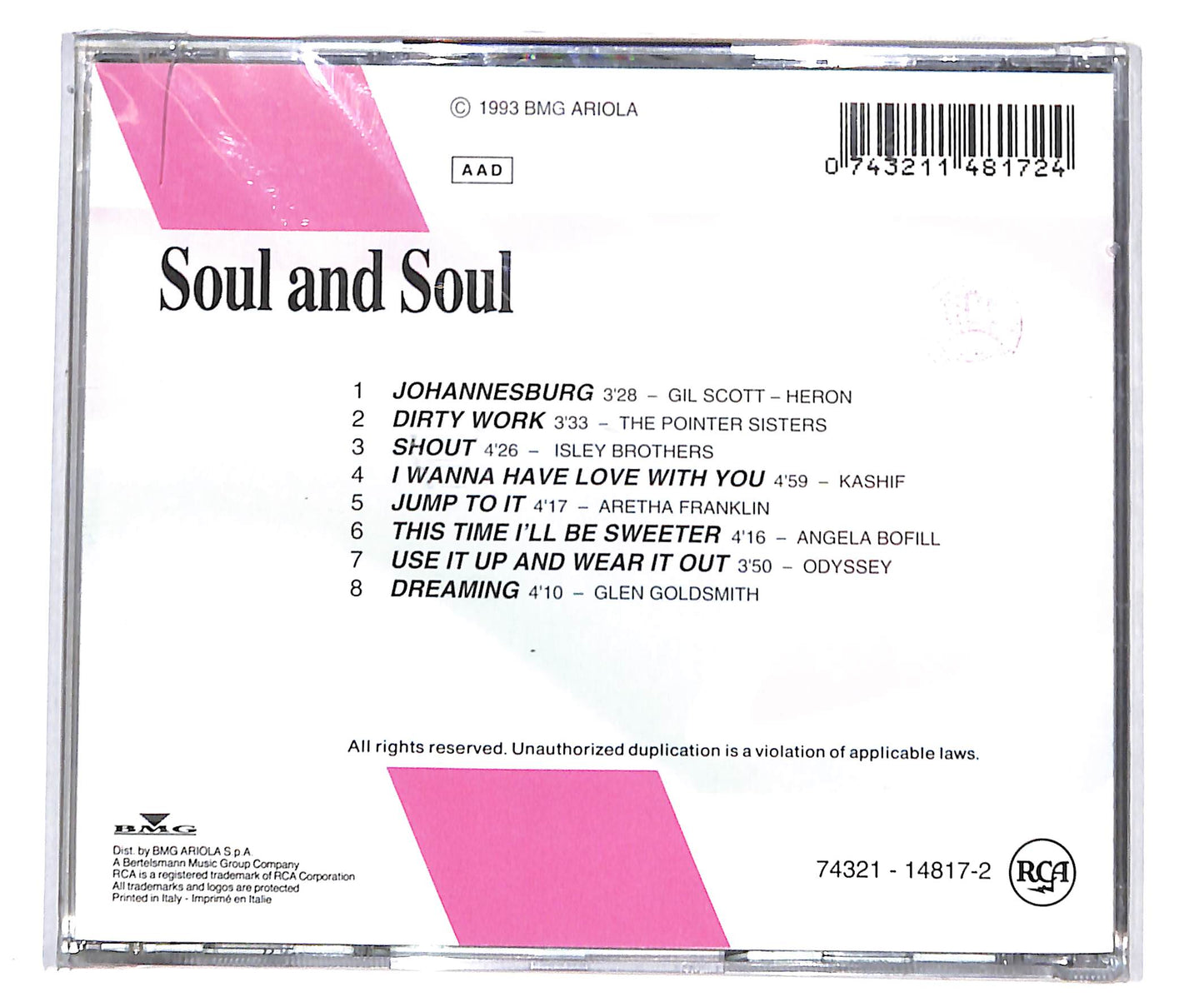 EBOND Various - Soul And Soul CD CD134012