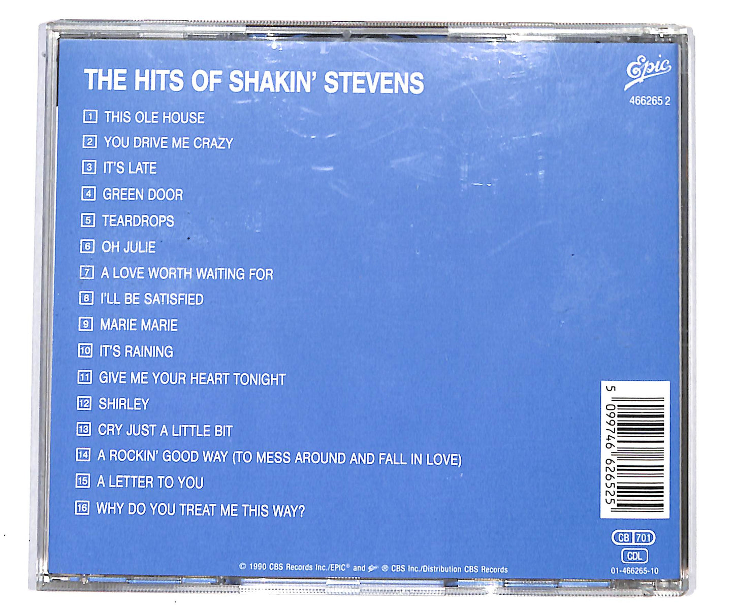 EBOND Shakin' Stevens - The Hits Of Shakin' Stevens CD CD134028