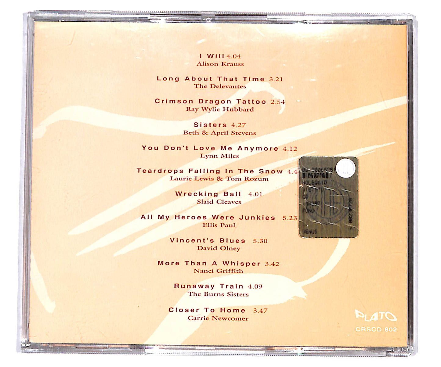 EBOND Various - Song Mania (More Songs About Love And Despair) CD CD134055