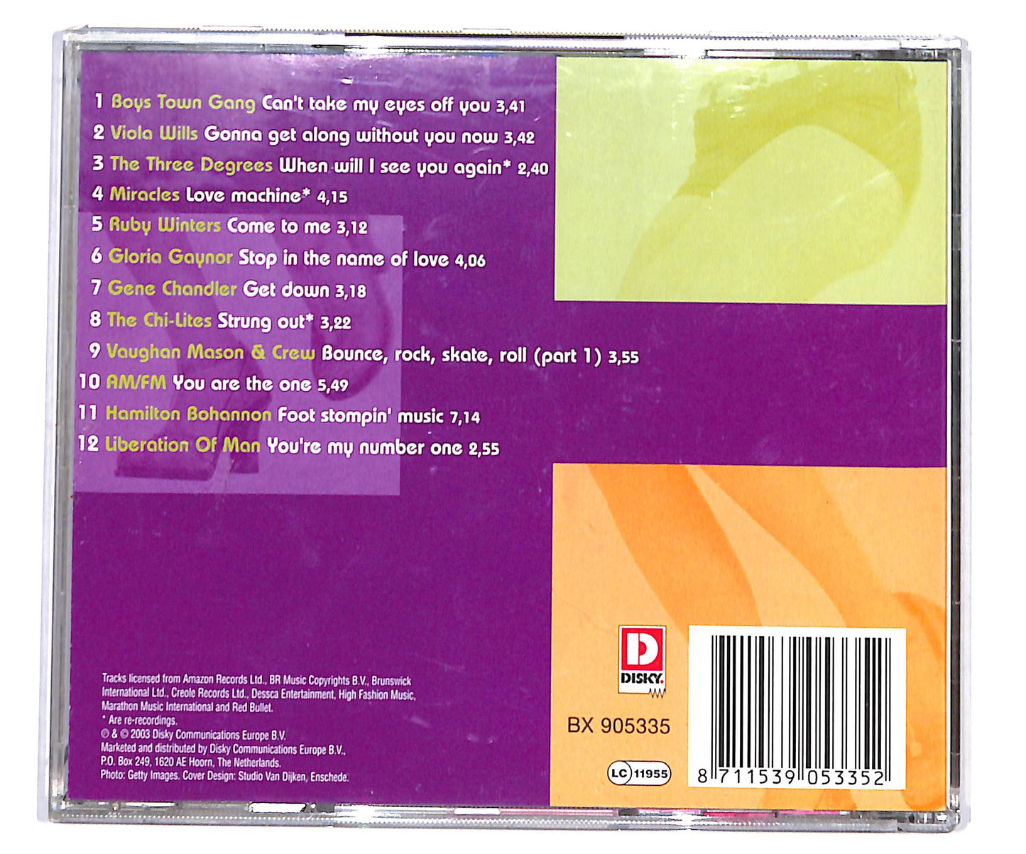EBOND Various - Disco Dance Classics 1 - Greatest Hits CD CD134058