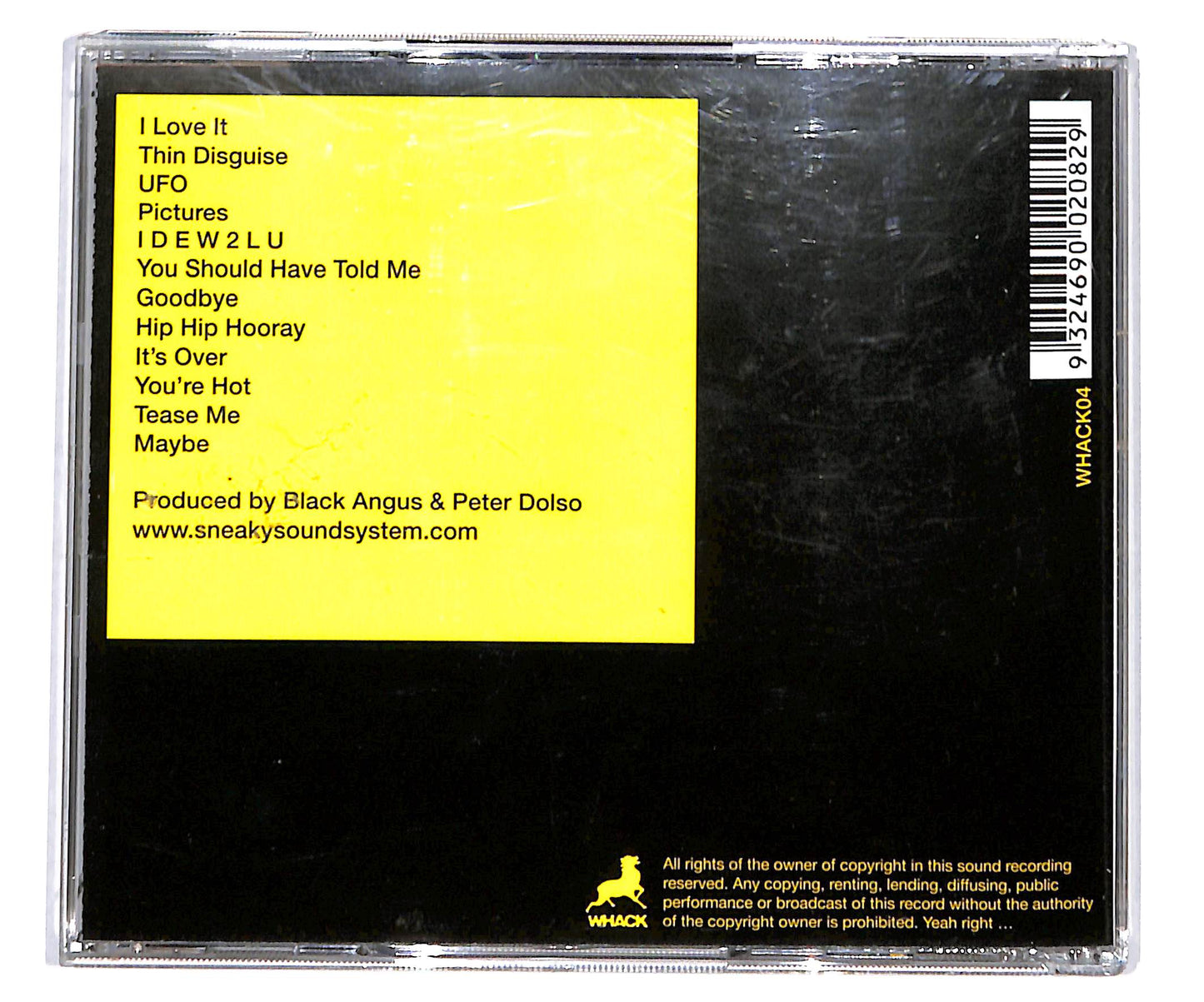 EBOND Sneaky Sound System - Sneaky Sound System CD CD134061