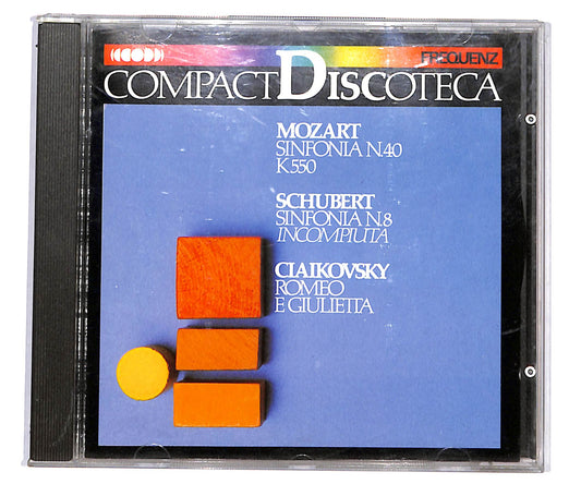 EBOND Mozart, Schubert, Ciaikovsky - Sinfonia N.40 K.550, Sinf. N.8 CD CD134103