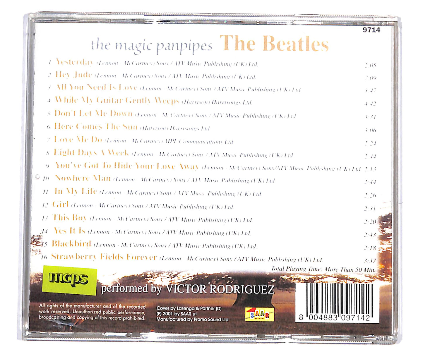 EBOND Victor Rodriguez - The Magic Panpipes- The Beatles CD CD134112