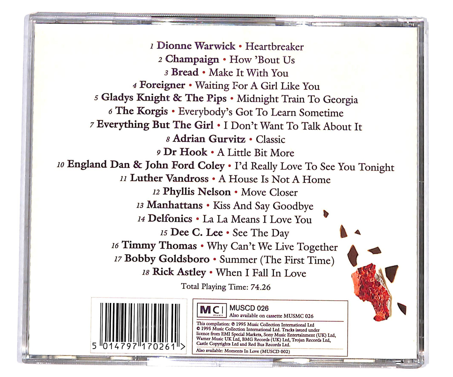 EBOND Various - Moments In Love 2 CD CD134125