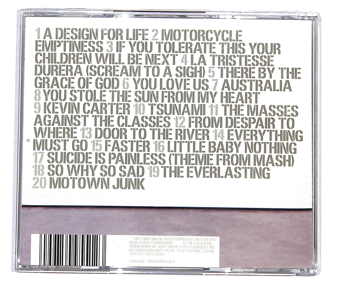 EBOND Manic Street Preachers - Forever Delayed CD CD134142