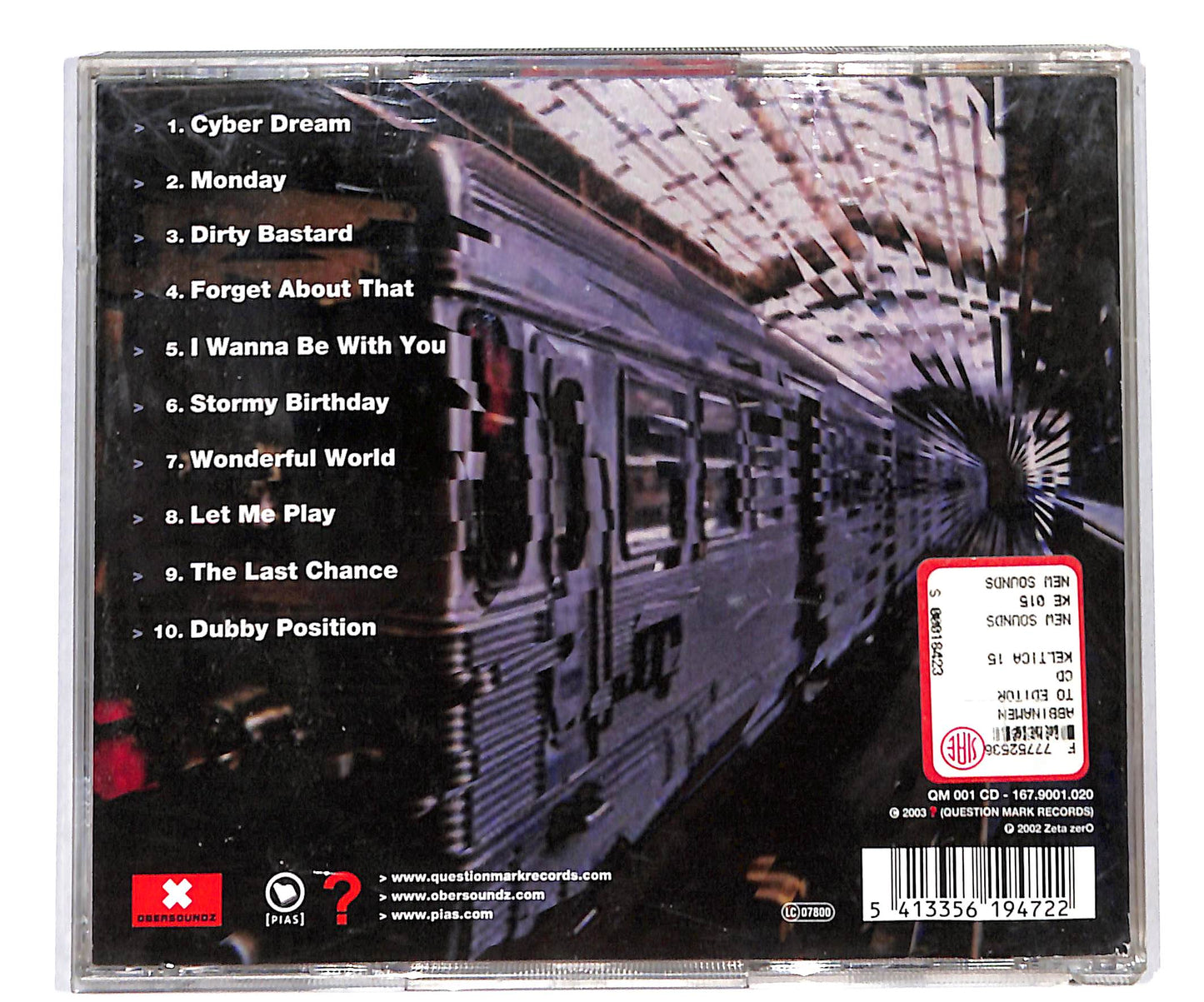 EBOND Obersoundz - Pe3epba CD CD134208
