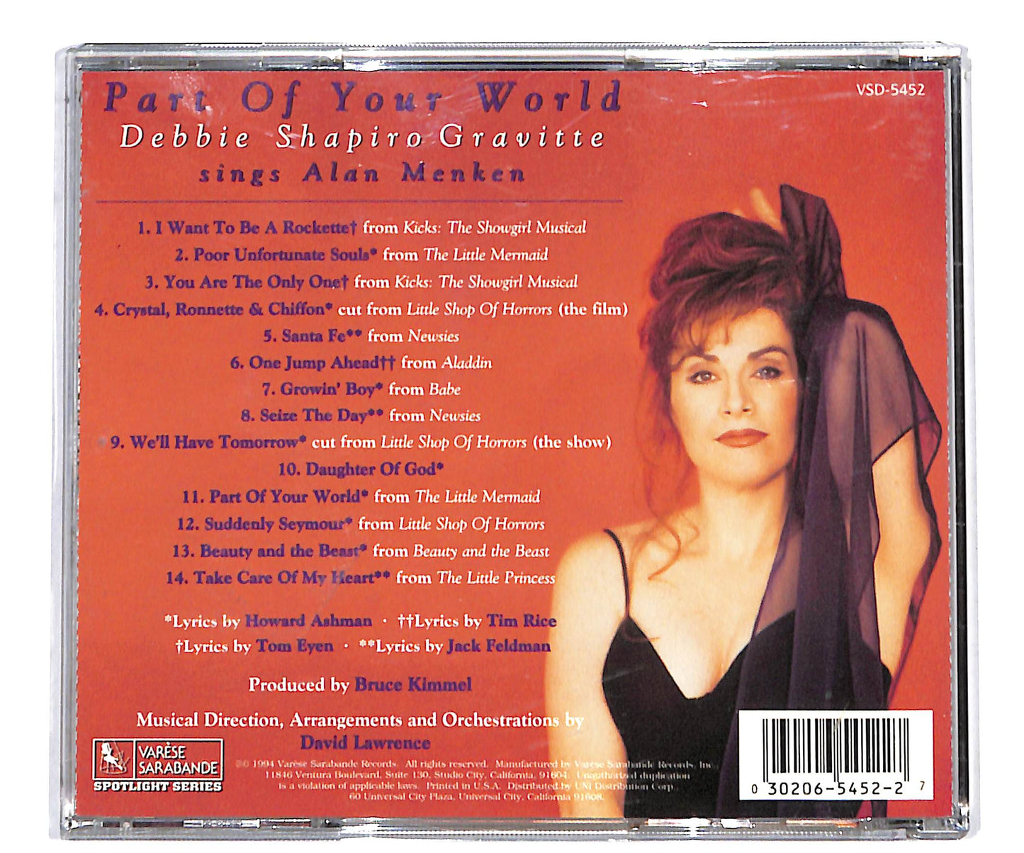 EBOND Debbie Shapiro Gravitte - Part Of Your World CD CD134231