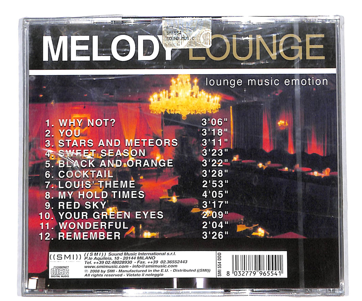 EBOND Melody Lounge - Lounge Music Emotion CD CD134234