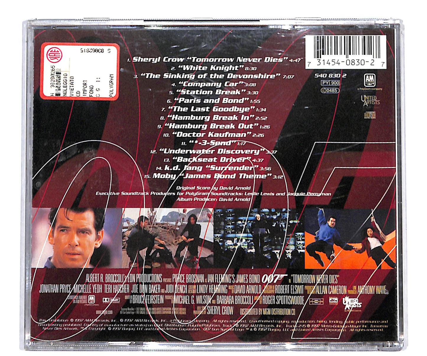 EBOND Various - Tomorrow Never Dies CD CD134235