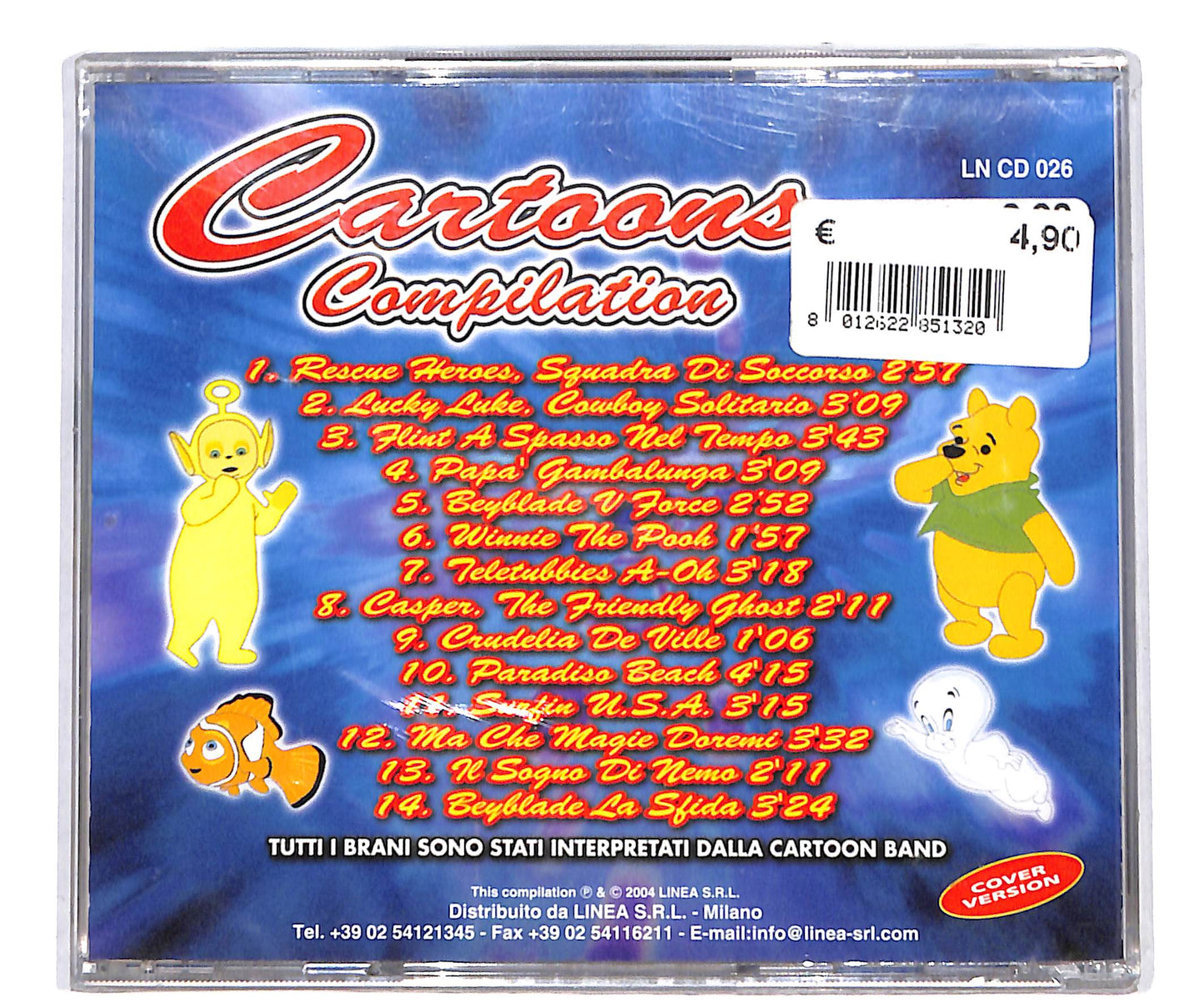 EBOND Various - Cartoons Compilation CD CD134257