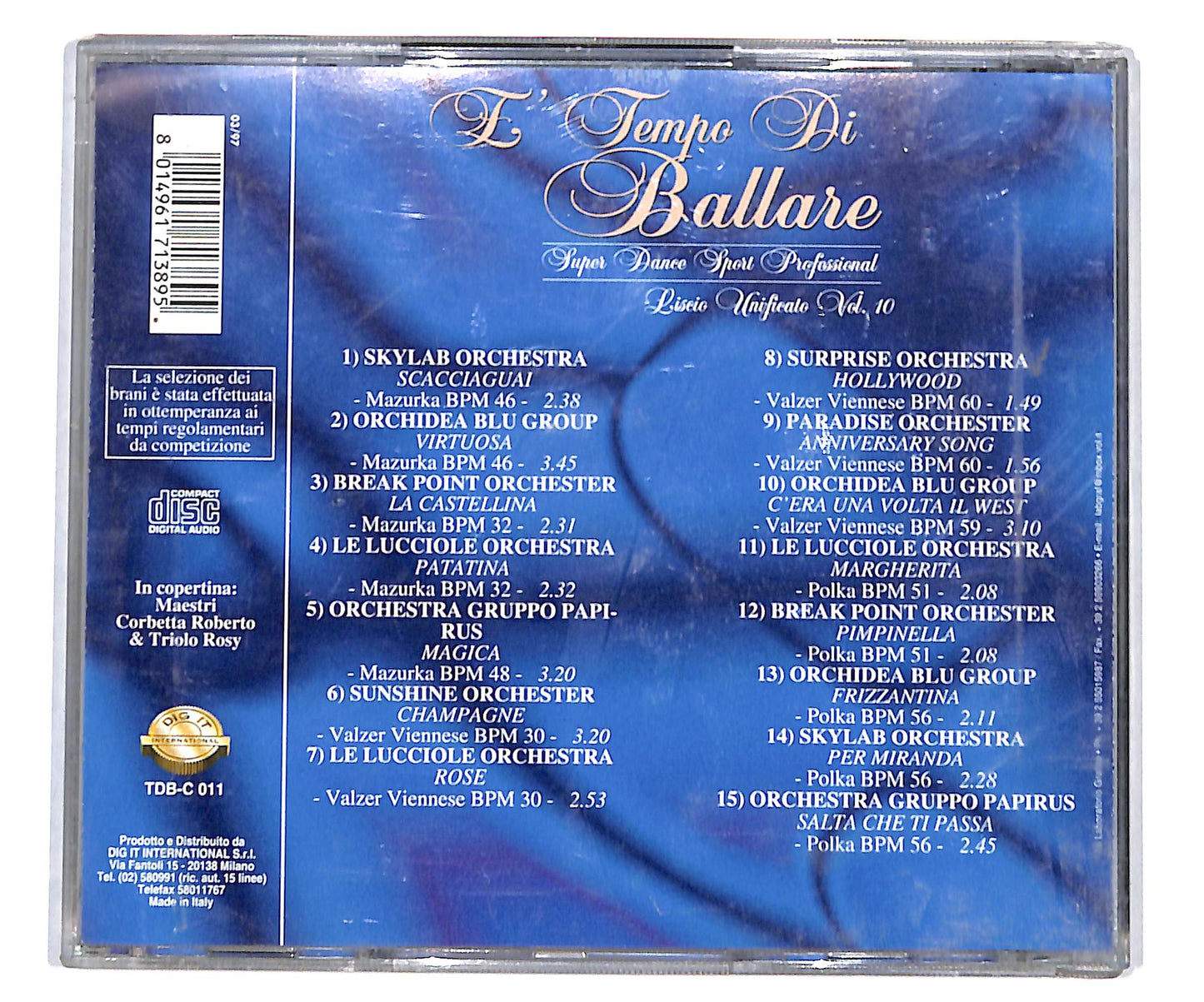 EBOND Various - E' Tempo Di Ballare Vol.10 CD CD134312