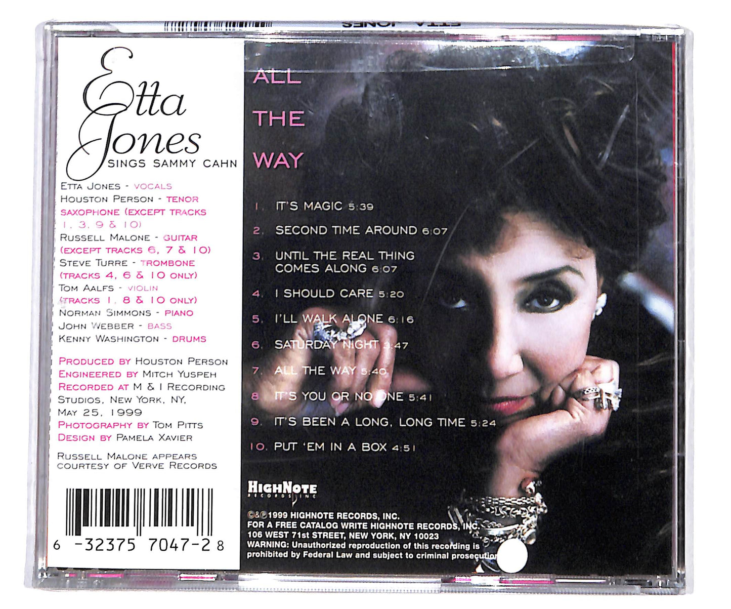 EBOND Etta Jones - All The Way CD CD134343