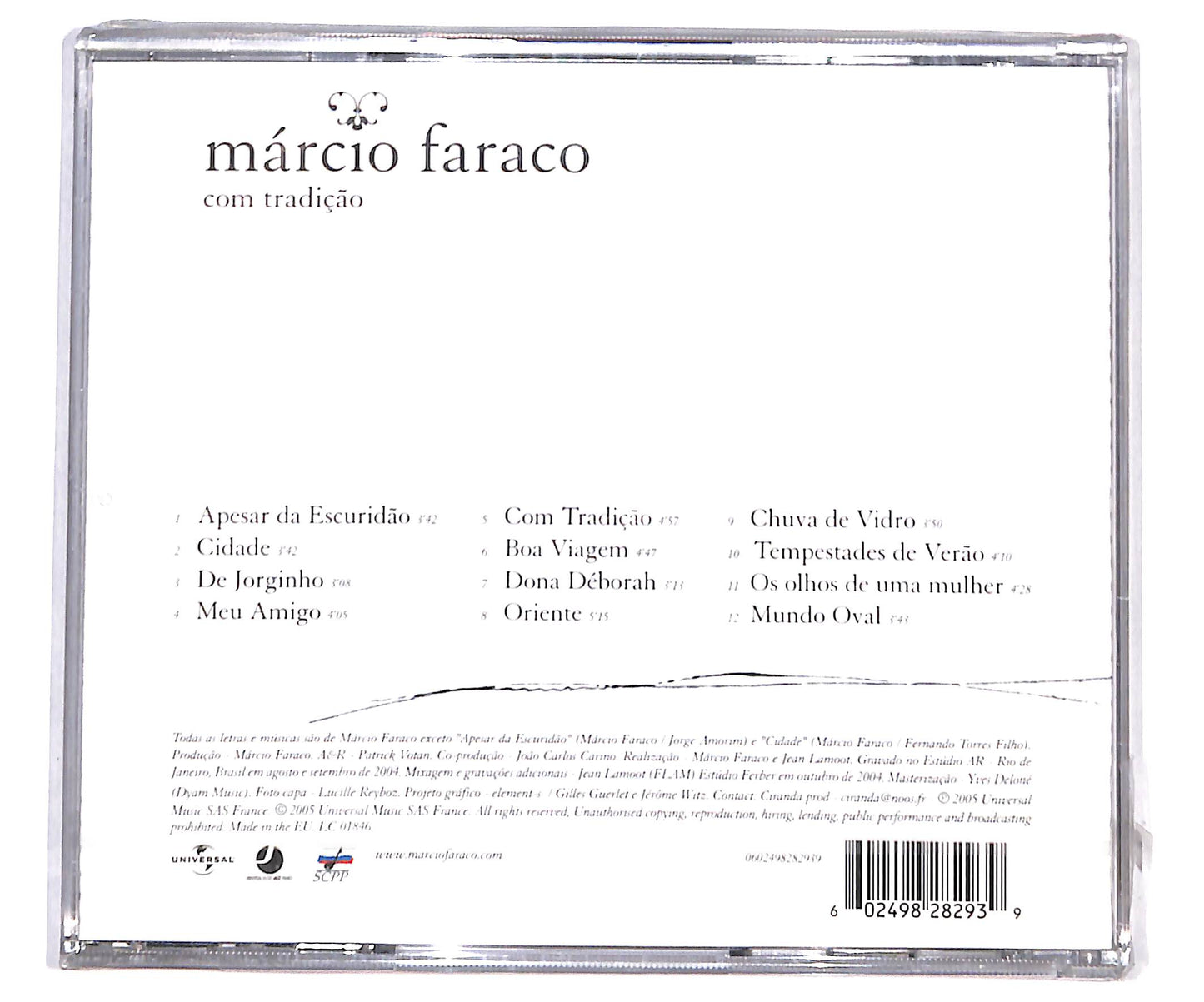 EBOND Marcio Faraco - Com Tradicao CD CD134358