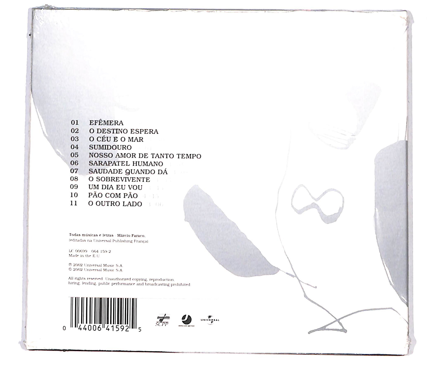 EBOND Marcio Faraco - Interior DIGIPACK CD CD134403