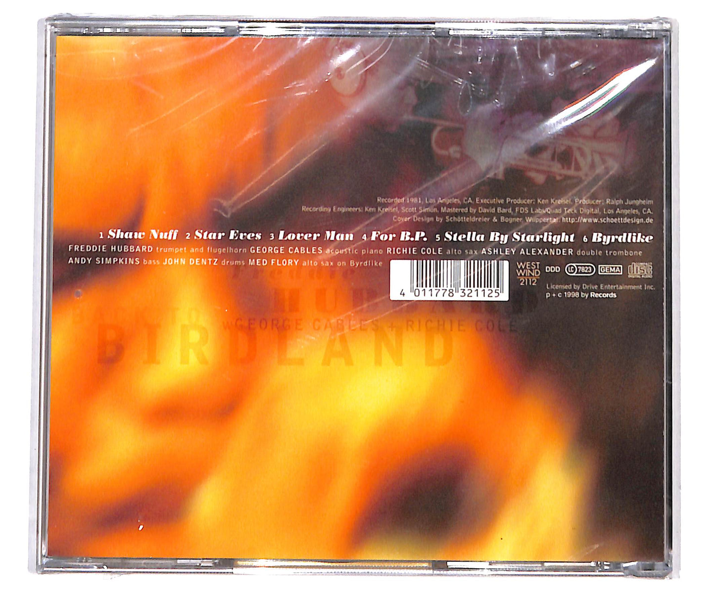 EBOND Freddie Hubbard - Back To Birdland CD CD134416