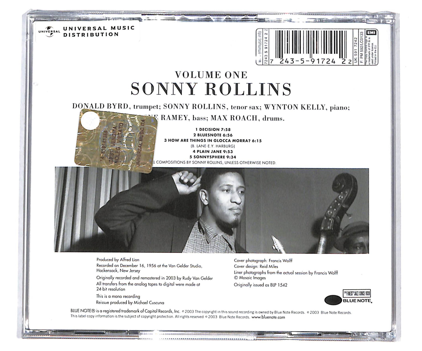 EBOND Sonny Rollins - Volume One CD CD134459