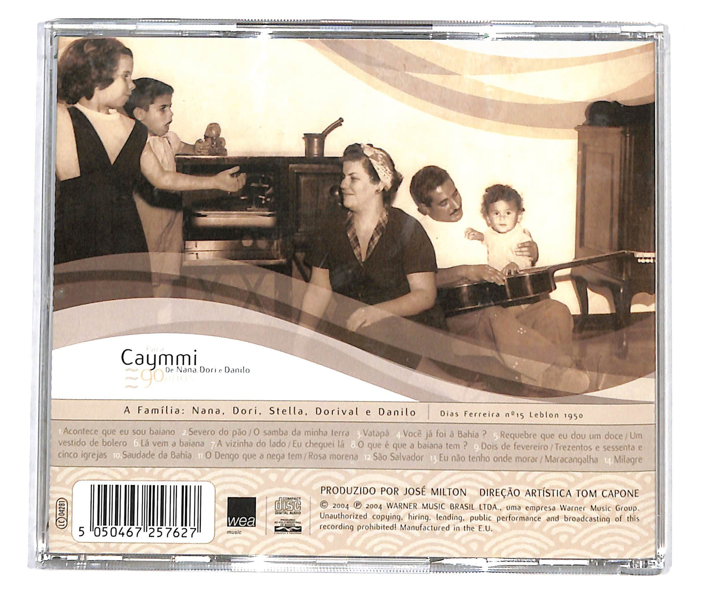 EBOND Nana Dori E Danilo - Para Caymmi - 90 Anos CD CD134523