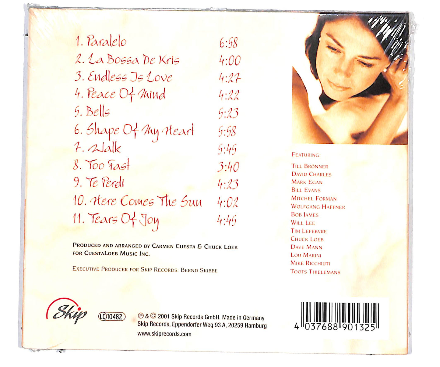 EBOND Carmen Cuesta - Peace Of Mind DIGIPACK CD CD134527