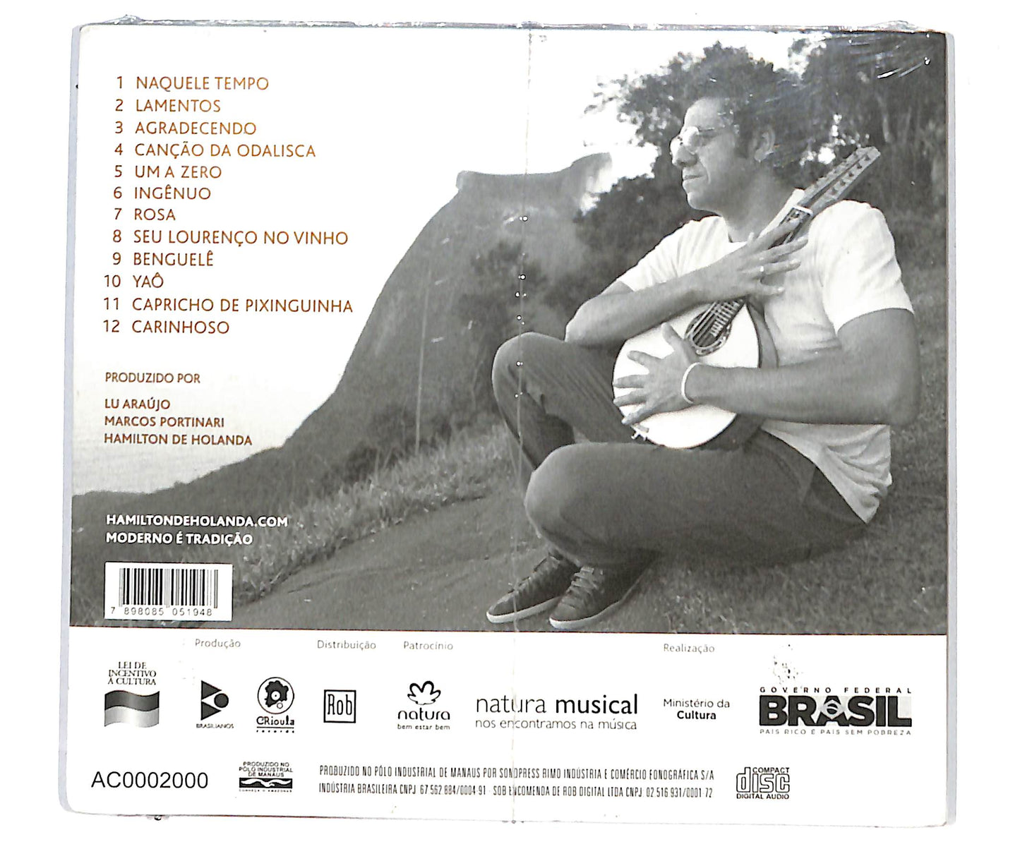 EBOND Hamilton De Holanda - Mundo de Pixinguinha CD CD134560