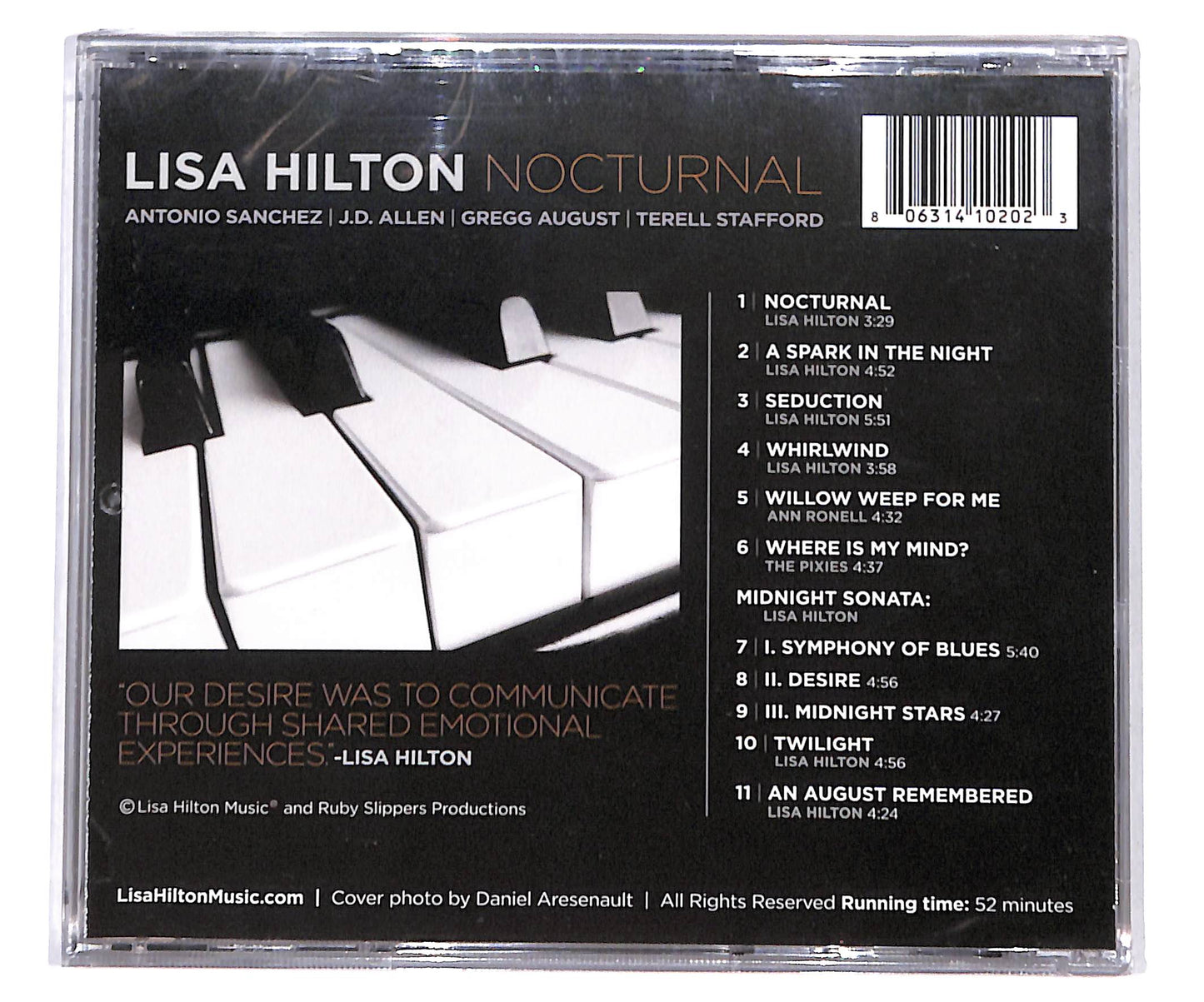 EBOND Lisa Hilton - Nocturnal CD CD134618