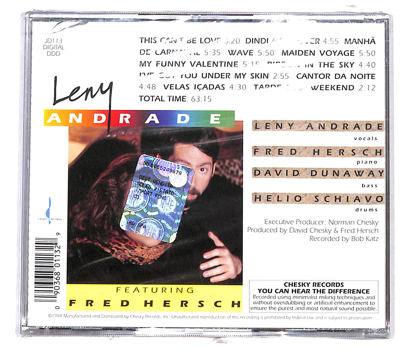 EBOND Leny Andrade Feat Fred Hersch - Maiden Voyage CD CD134656