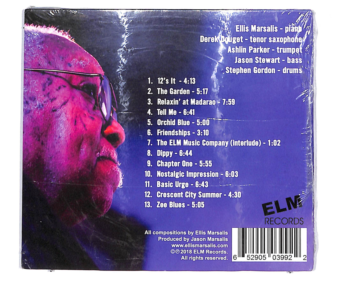 EBOND The Ellis Marsalis Quintet - Plays The Music Of Ellis Marsalis CD CD134728