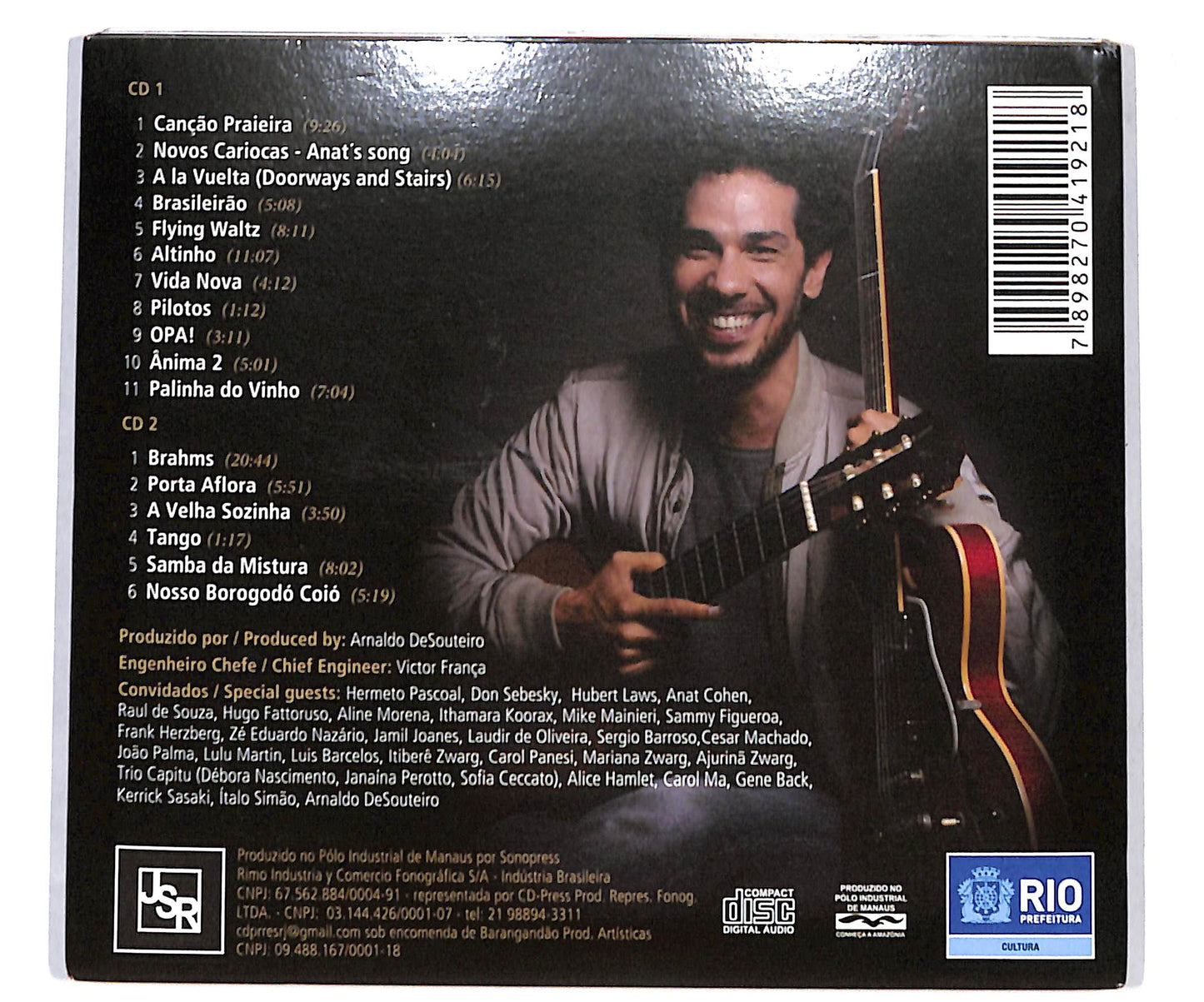 EBOND Rodrigo Lima - Saga DIGIPACK CD CD134730