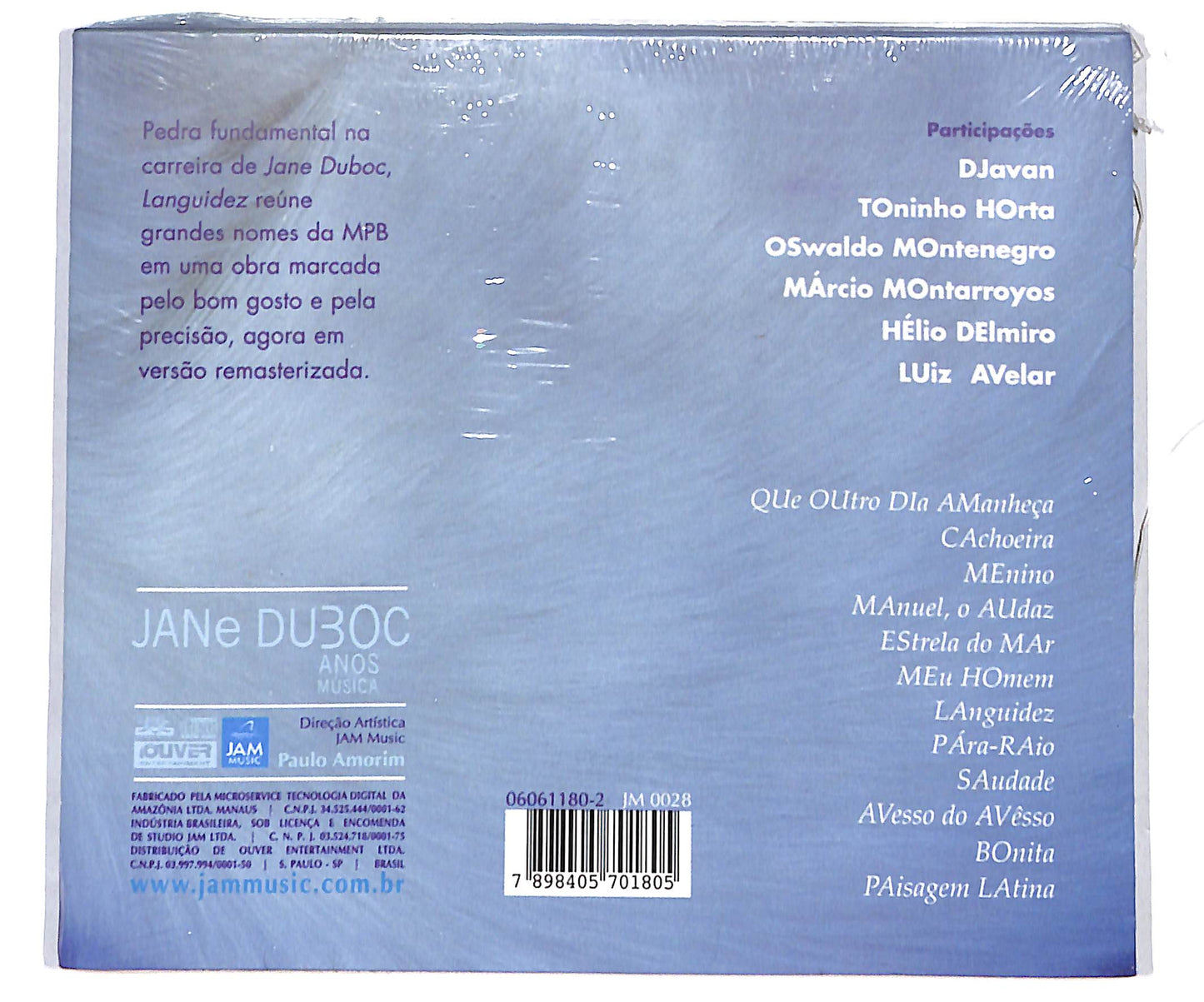 EBOND Jane Duboc - Languidez CD CD134752