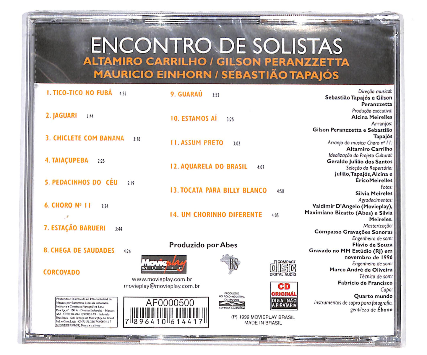 EBOND Mauricio Einhorn - Encontro De Solistas CD CD134755