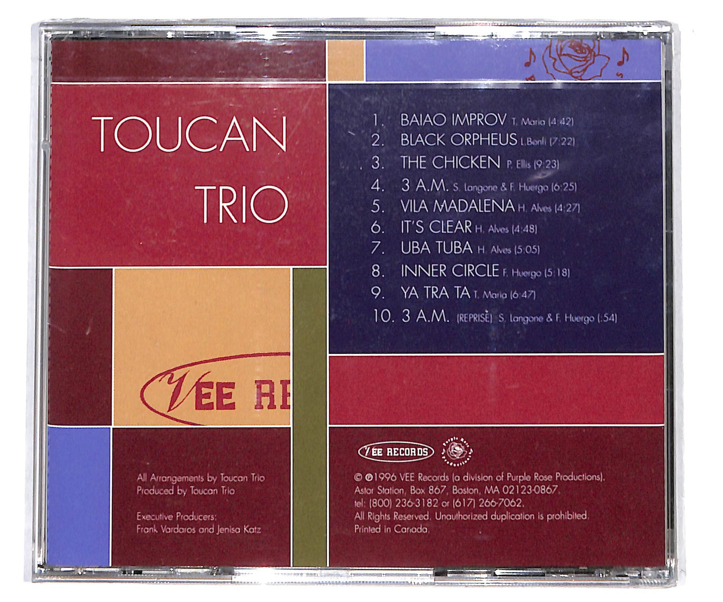 EBOND Toucan Trio -Toucan Trio CD CD134757