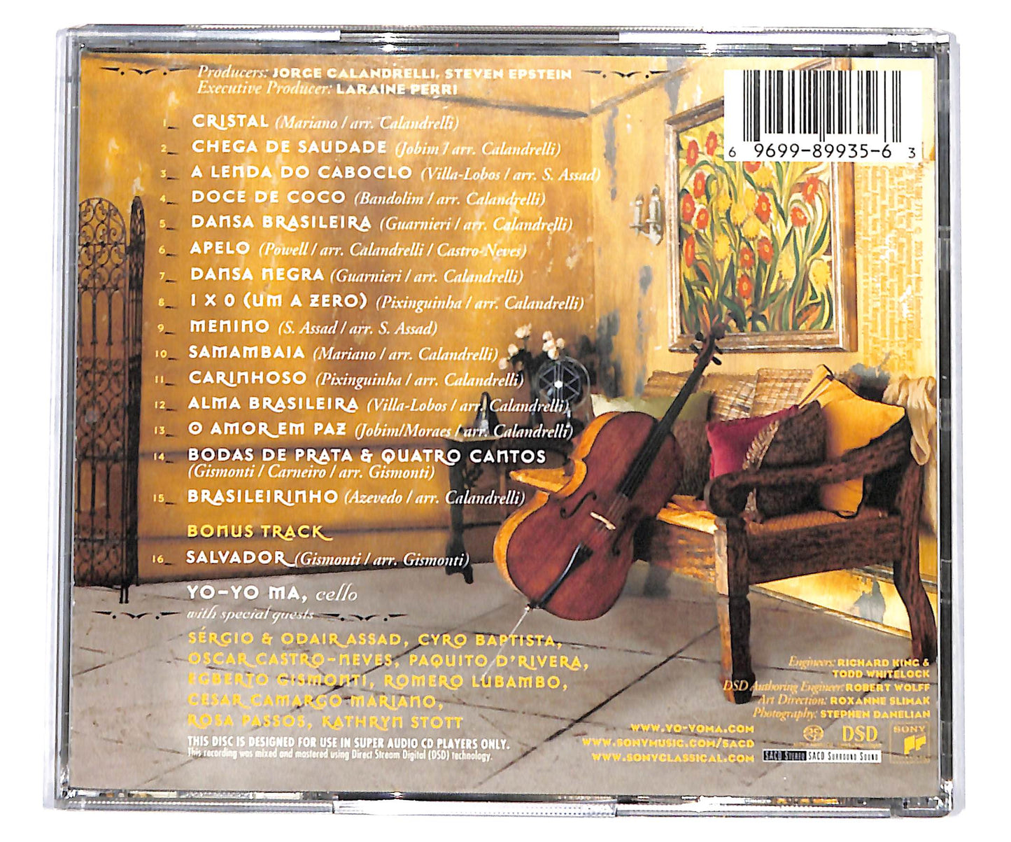 EBOND Yo-Yo Ma - Obrigado Brazil CD CD134802