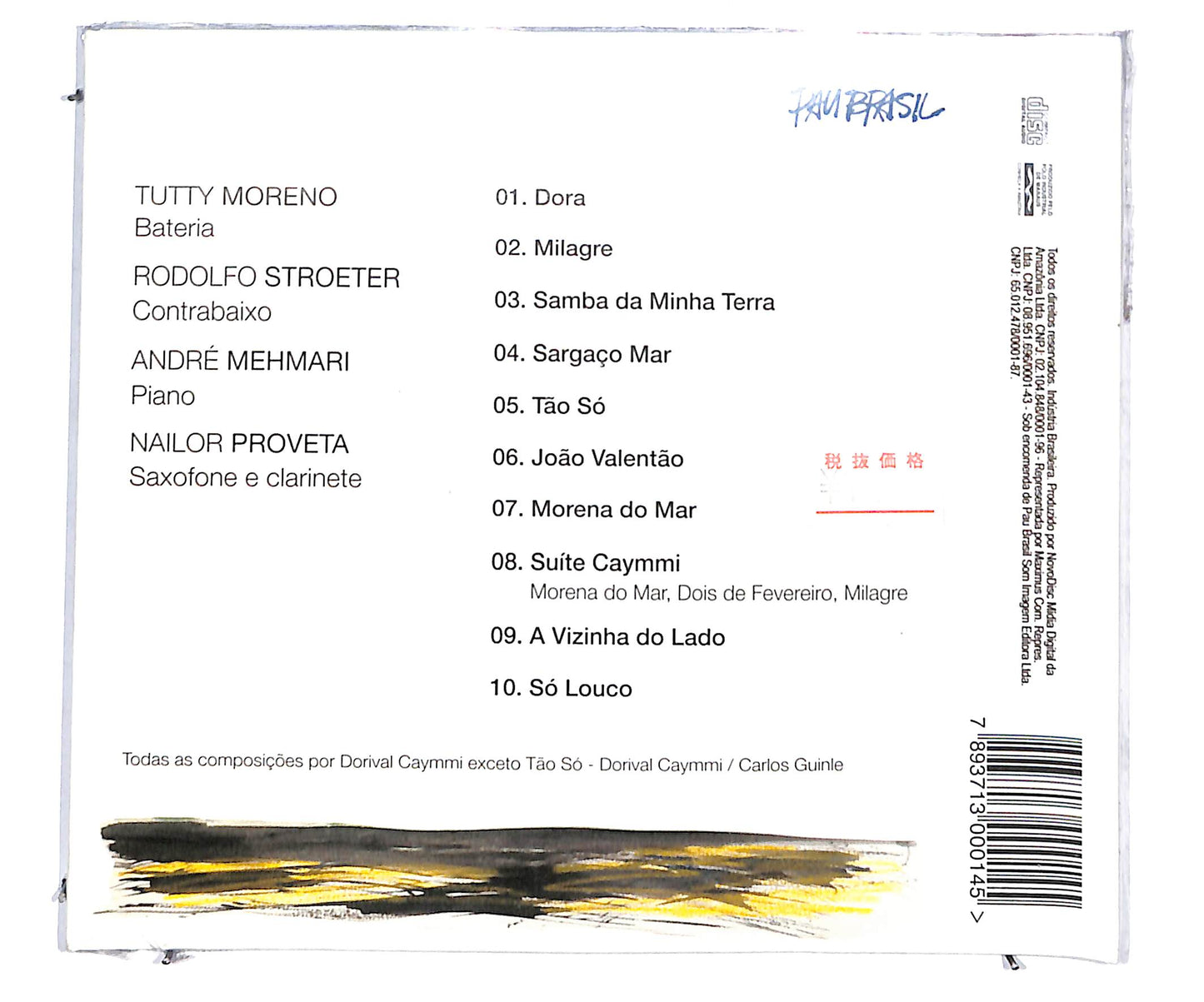 EBOND Tutty Moreno Stroeter Mehmari Proveta - Dorival CD CD134820