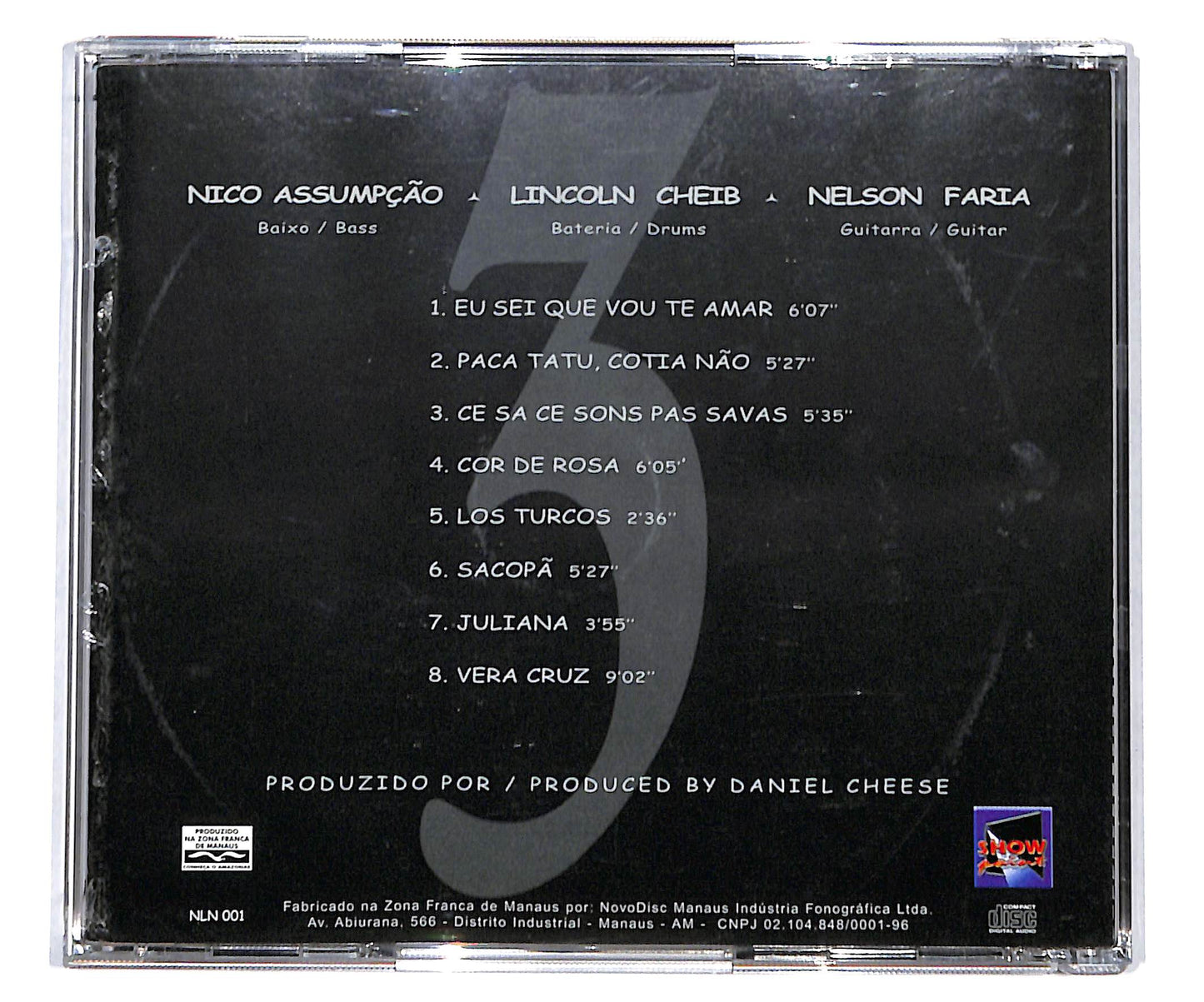 EBOND Nico Assumpcao Lincoln Cheib Nelson Faria - Tres / Three CD CD134821