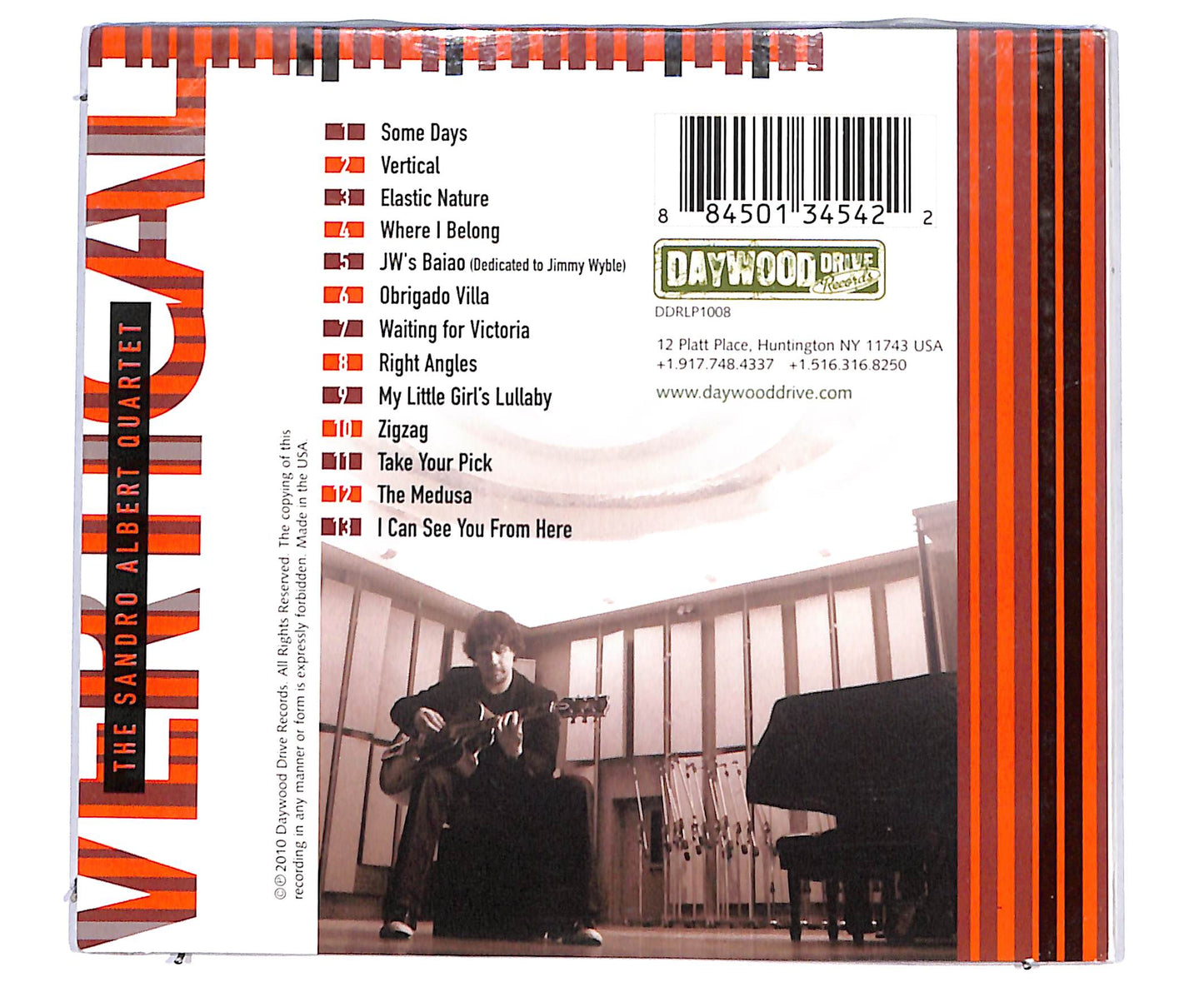 EBOND Sandro Albert Quartet - Vertical DIGIPACK CD CD134825