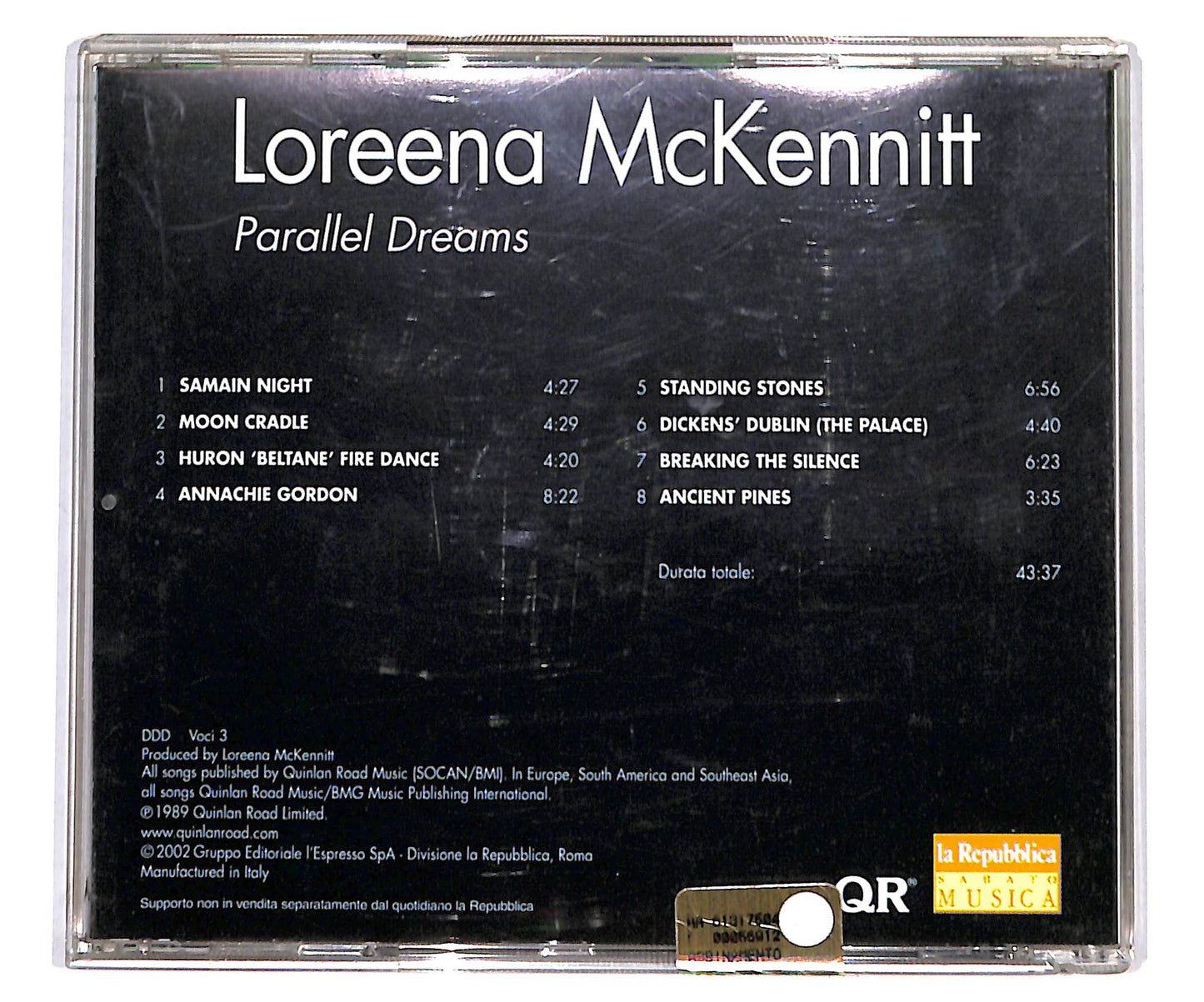 EBOND Loreena McKennitt - Parallel Dreams CD CD134843