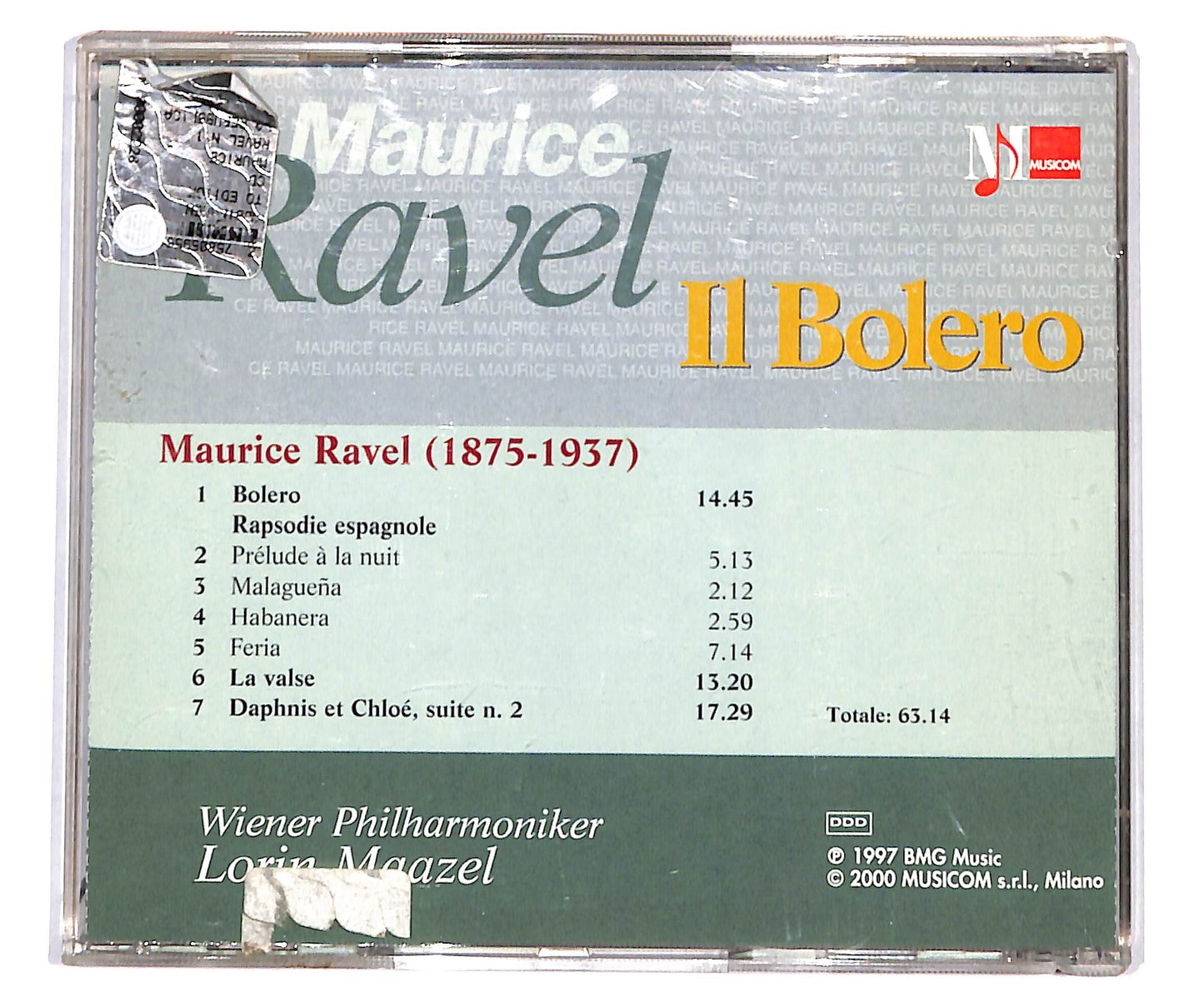 EBOND Ravel - Bolero etc Lorin Maazel CD CD134852