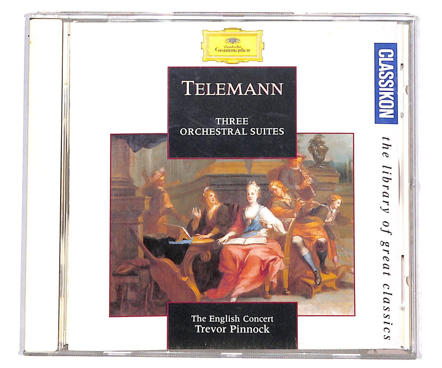 EBOND Telemann - three orchetral suites CD CD134860