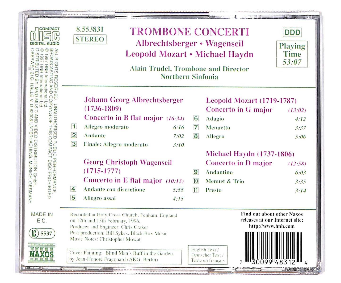 EBOND Alain Trudel - Trombone Concerti CD CD134862