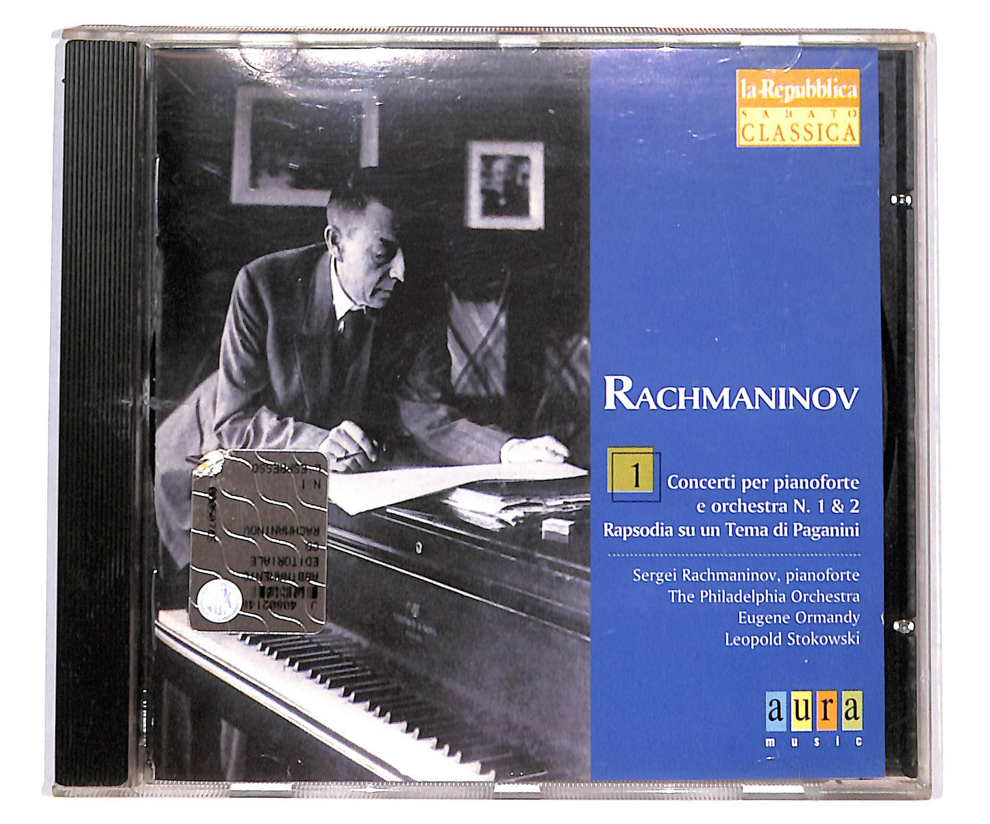 EBOND Rachmaninov Concerti 1 & 2, Rapsodia Su Un Tema Di Paganini CD CD134868