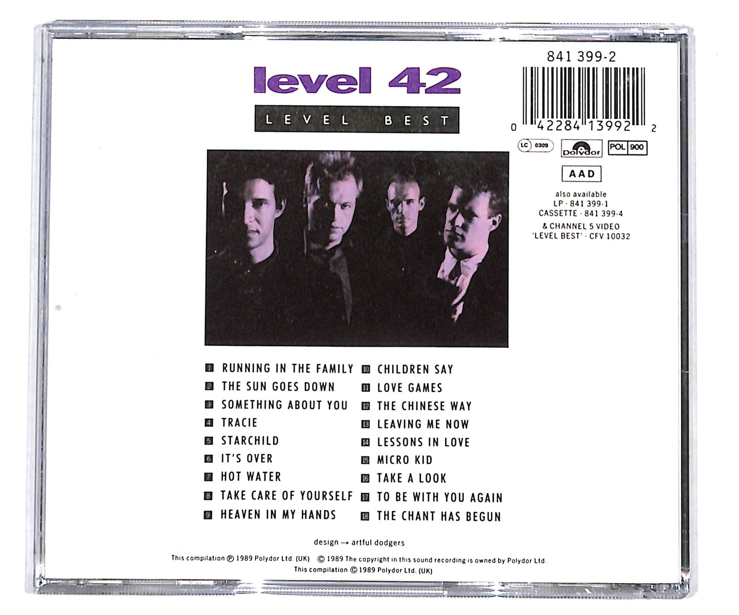 EBOND Level 42 - Level Best (A Collection Of Their Greatest Hits) CD CD134911
