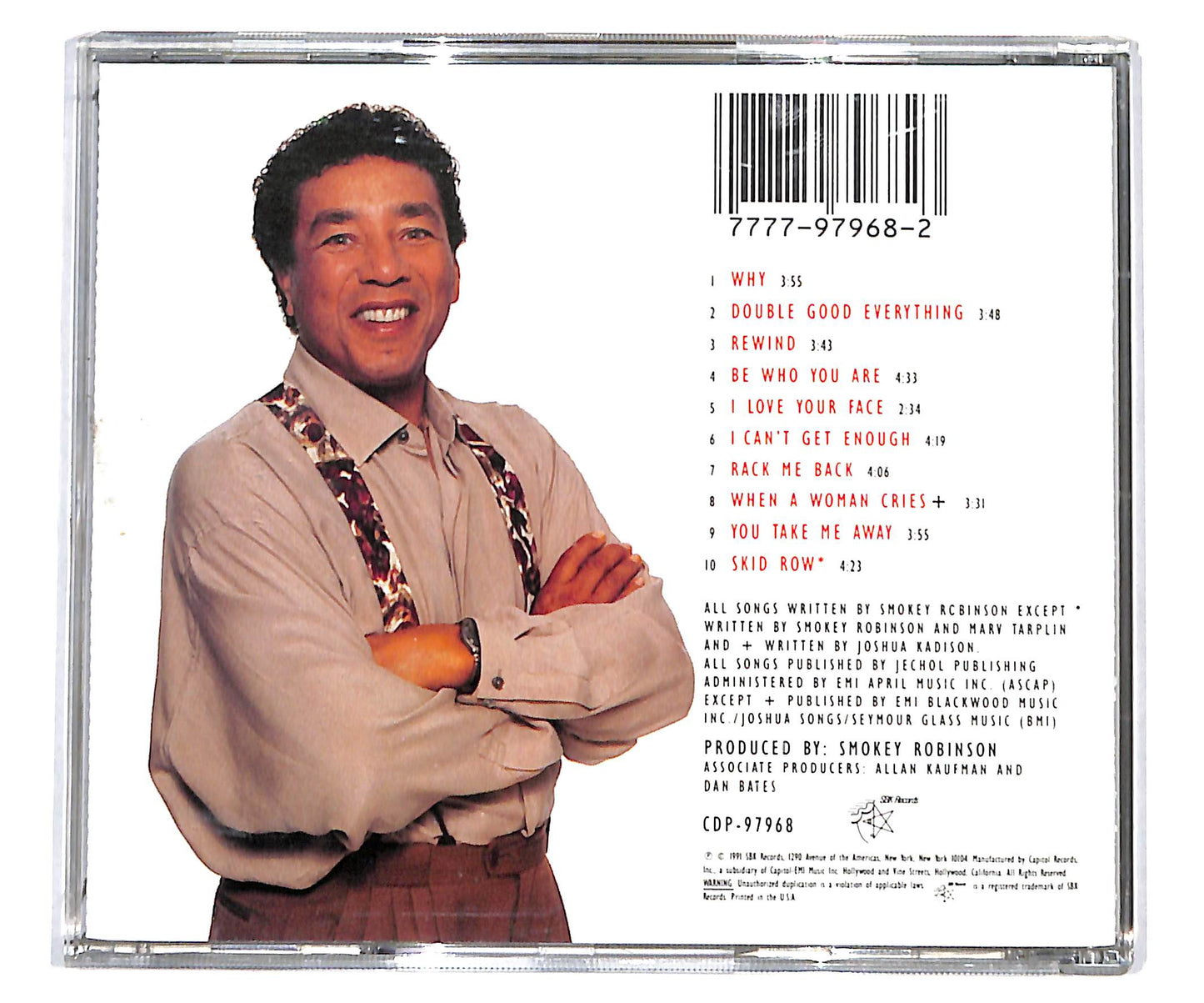 EBOND Smokey Robinson - Double Good Everything CD CD134913