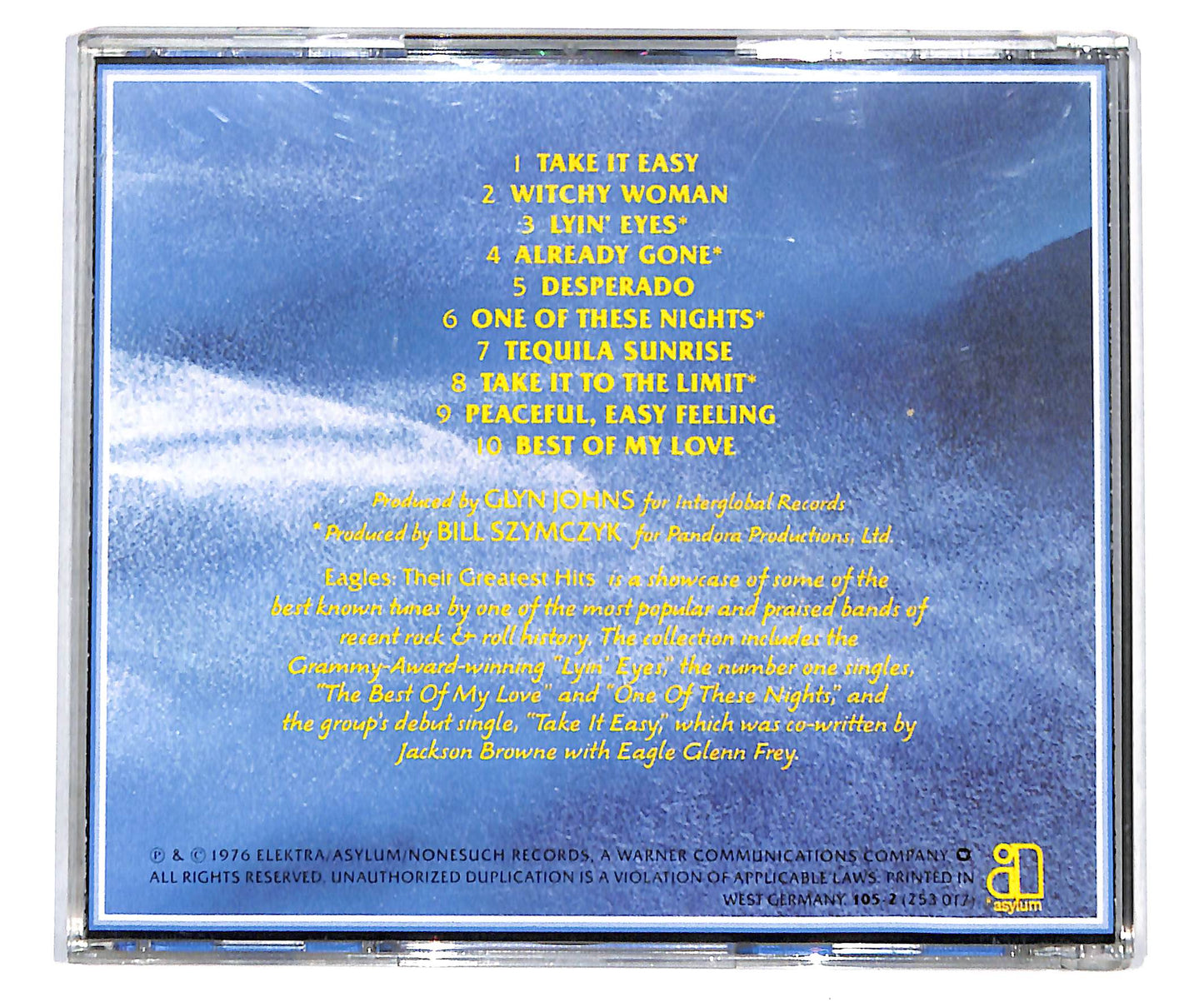 EBOND Eagles - Their Greatest Hits 1971-1975 CD CD134920