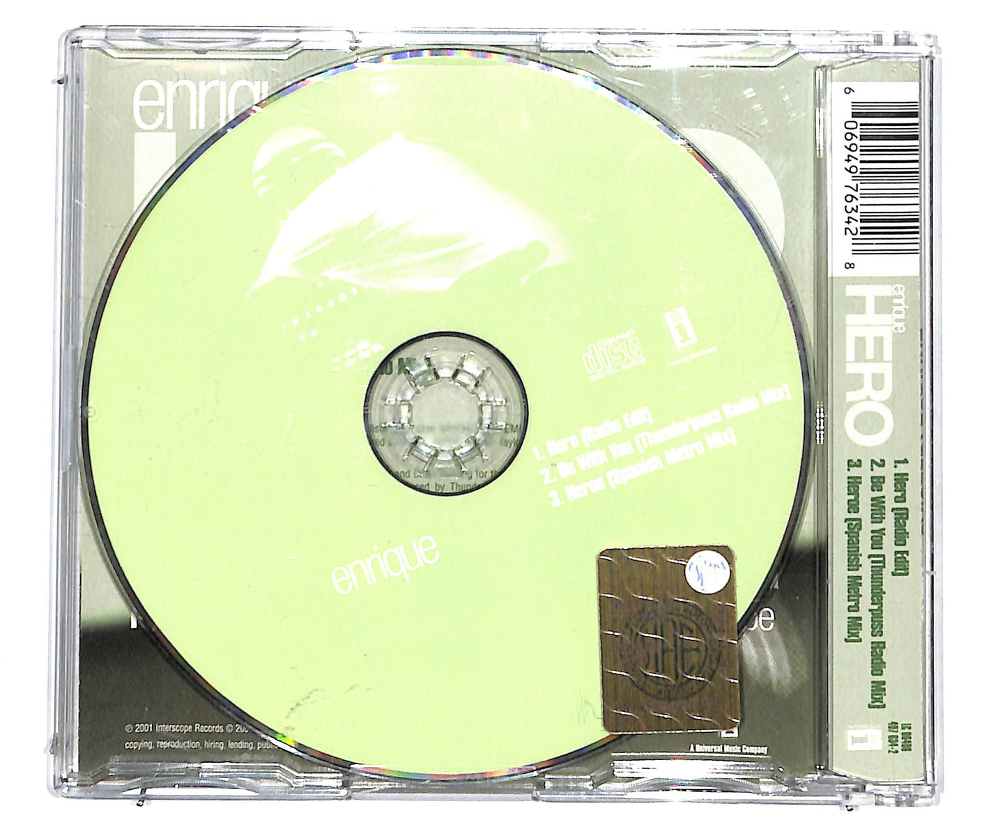 EBOND Enrique - Hero CD CD134930