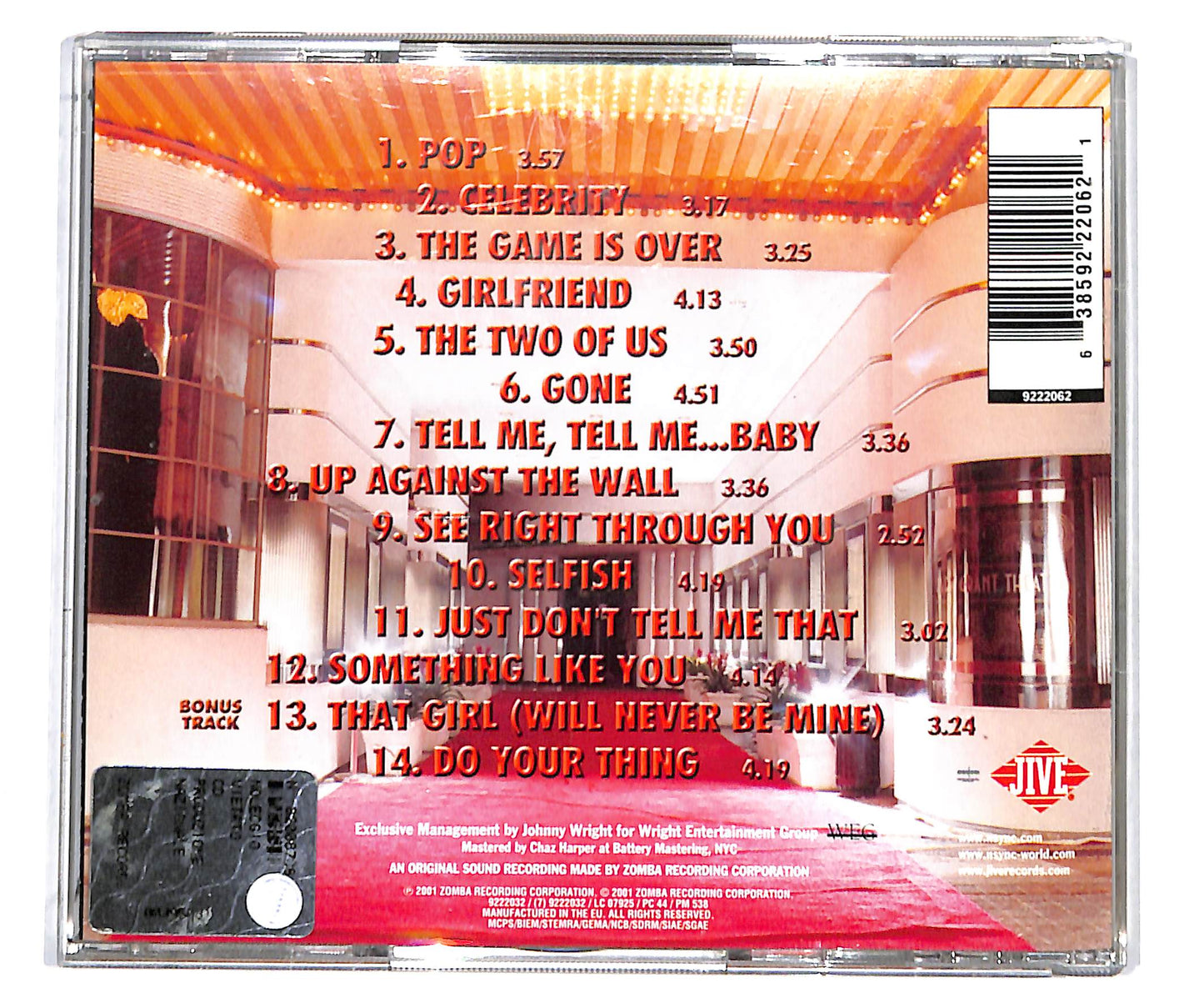 EBOND NSYNC - Celebrity CD CD135008