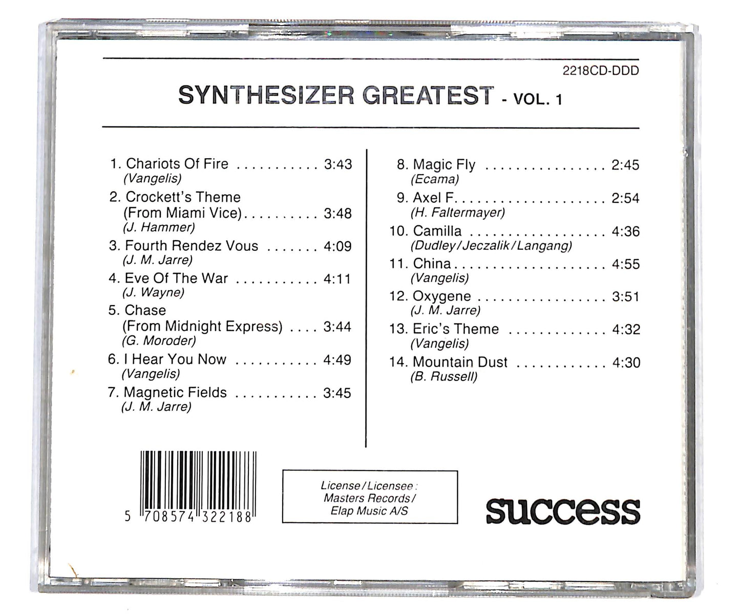 EBOND Bob Russell - Synthesizer Greatest Vol. 1 CD CD135015
