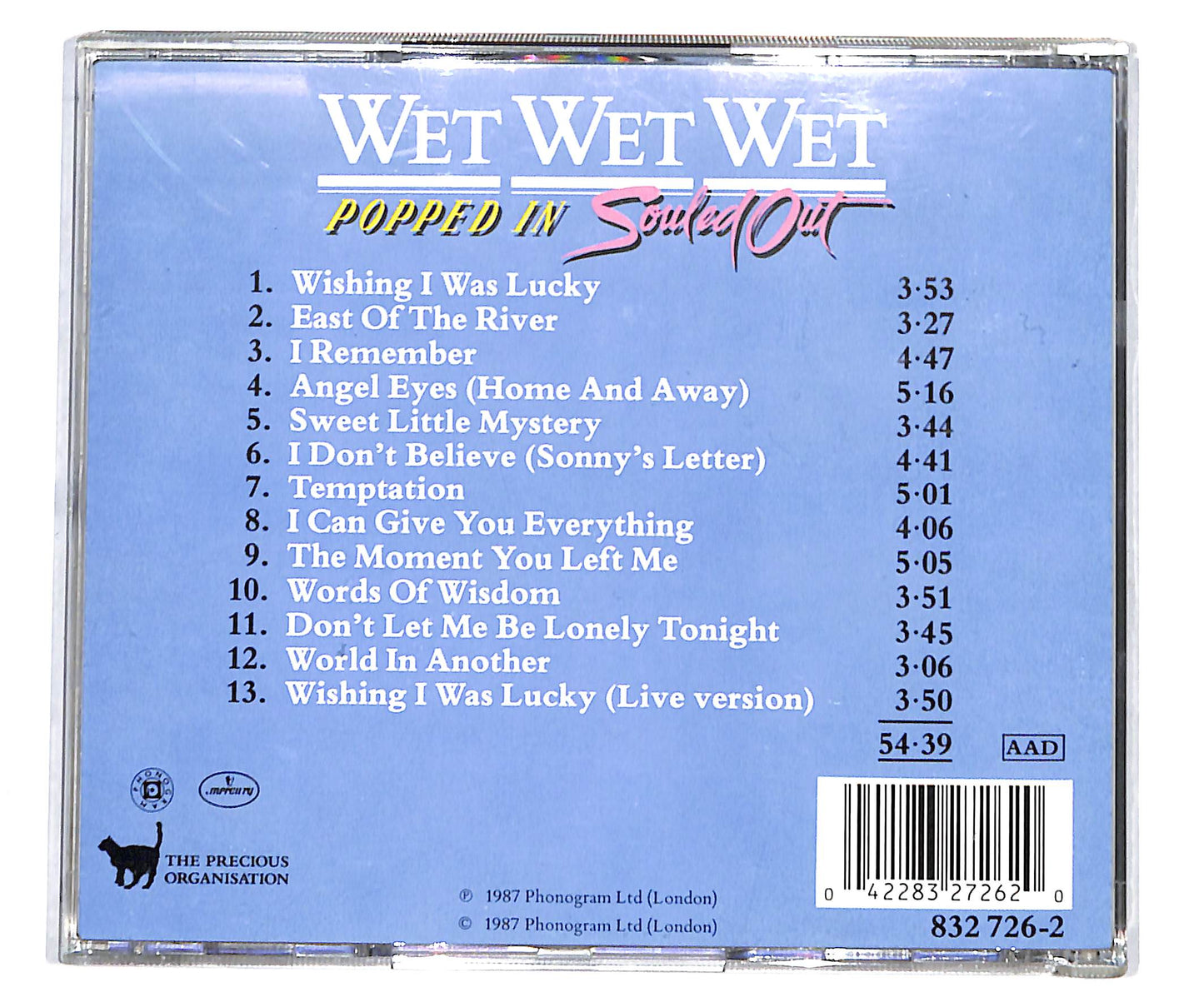 EBOND Wet Wet Wet - Popped In Souled Out CD CD135021