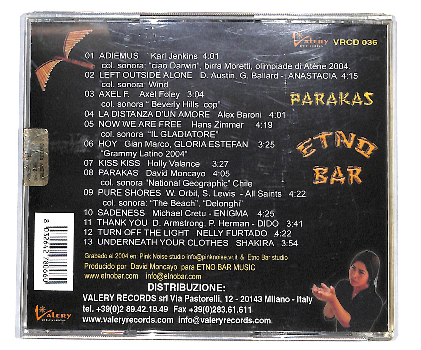 EBOND David Moncayo - Etno Bar Parakas CD CD135041