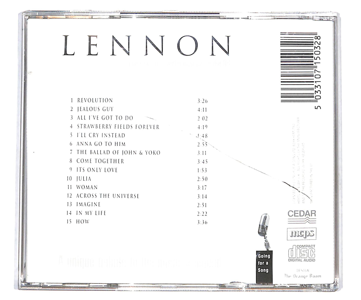 EBOND Studio 99 - John Lennon A Tribute CD CD135058