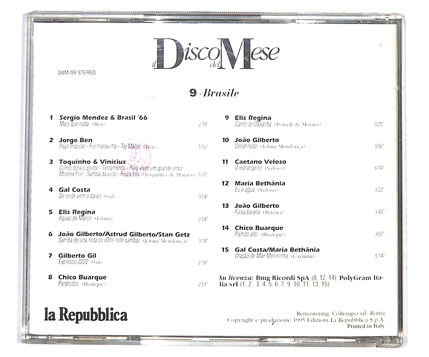 EBOND Various - Brasile - il disco del mese EDITORIALE CD CD135059