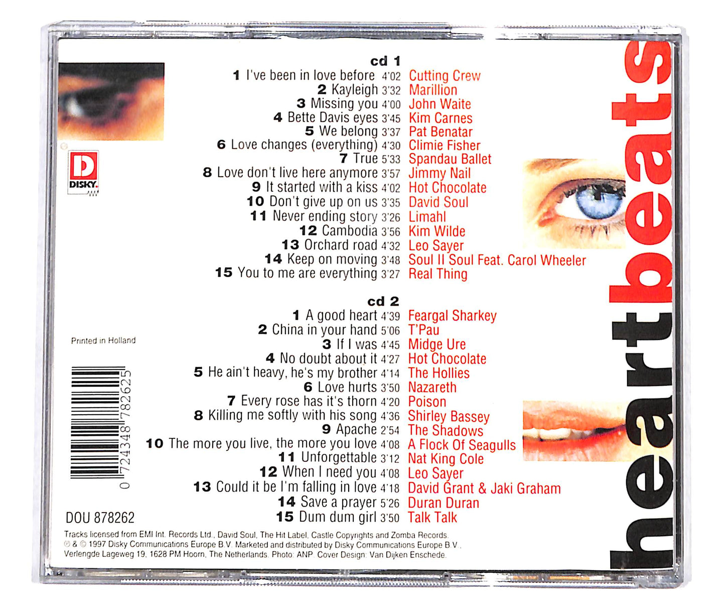 EBOND Various - Heartbeats CD CD135205